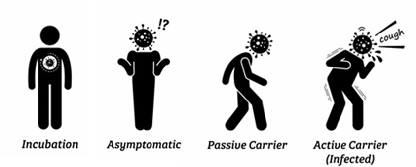 COVID-19 infection types