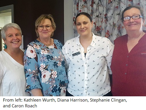 Staff at Port Kembla Palliative Care Service