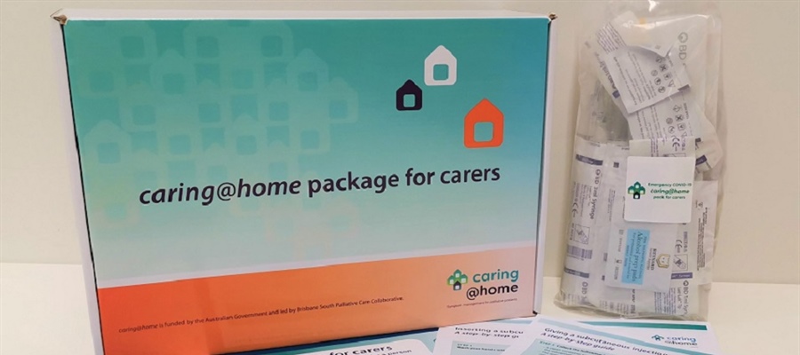 Supporting carers to help manage symptoms in home-based palliative care patients during the COVID-19 pandemic