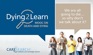 Does participating in an online course about death and dying make a difference?