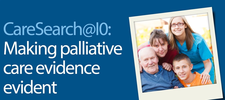 CareSearch: 10 years of providing palliative care evidence to all Australians