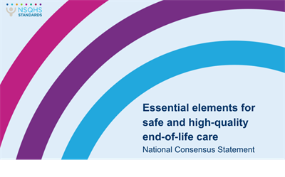 What constitutes safe, high-quality end-of-life care in Australia?