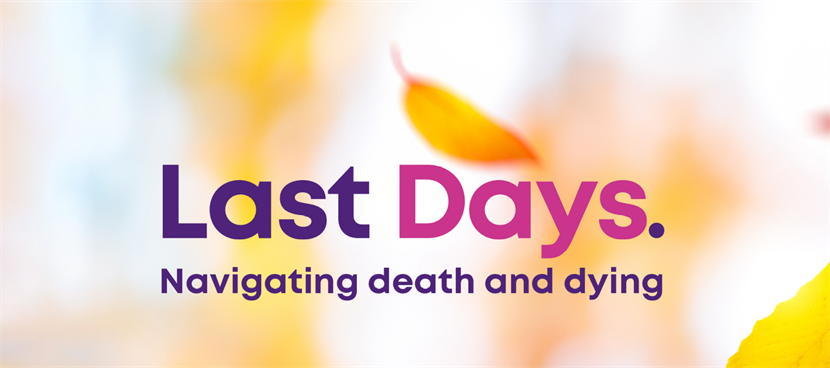 Why don’t we talk about dying?