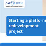 Preparing for the future: Starting a platform redevelopment project