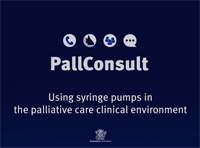 Play Video 1- Using syringe pumps in the palliative care clinical environment