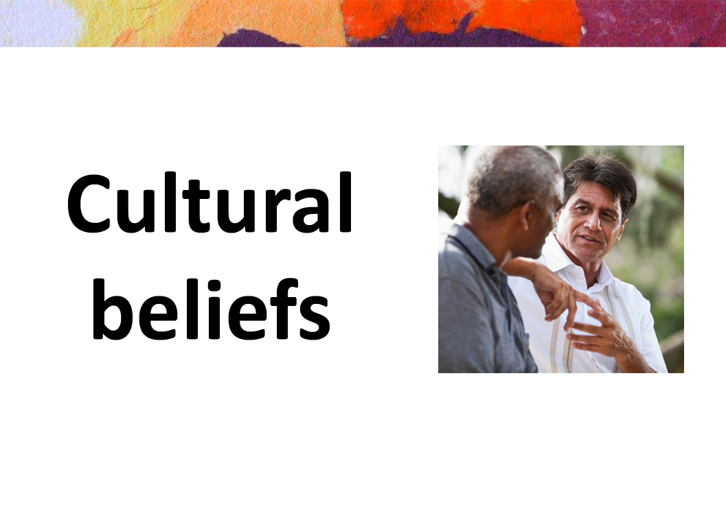 Cultural beliefs module